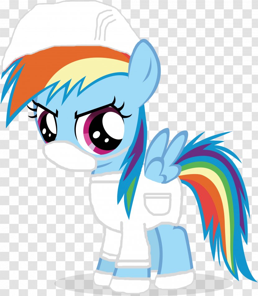 Rainbow Dash Pony Applejack Twilight Sparkle Rarity - Tail - Colored Mane Transparent PNG