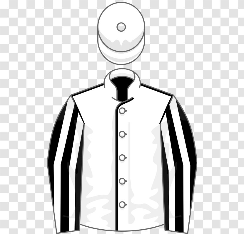 Jacket Shirt Outerwear - Black And White Transparent PNG