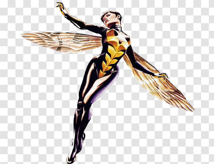 Wasp Hank Pym Carol Danvers Marvel Cinematic Universe Comics - Avengers Transparent PNG