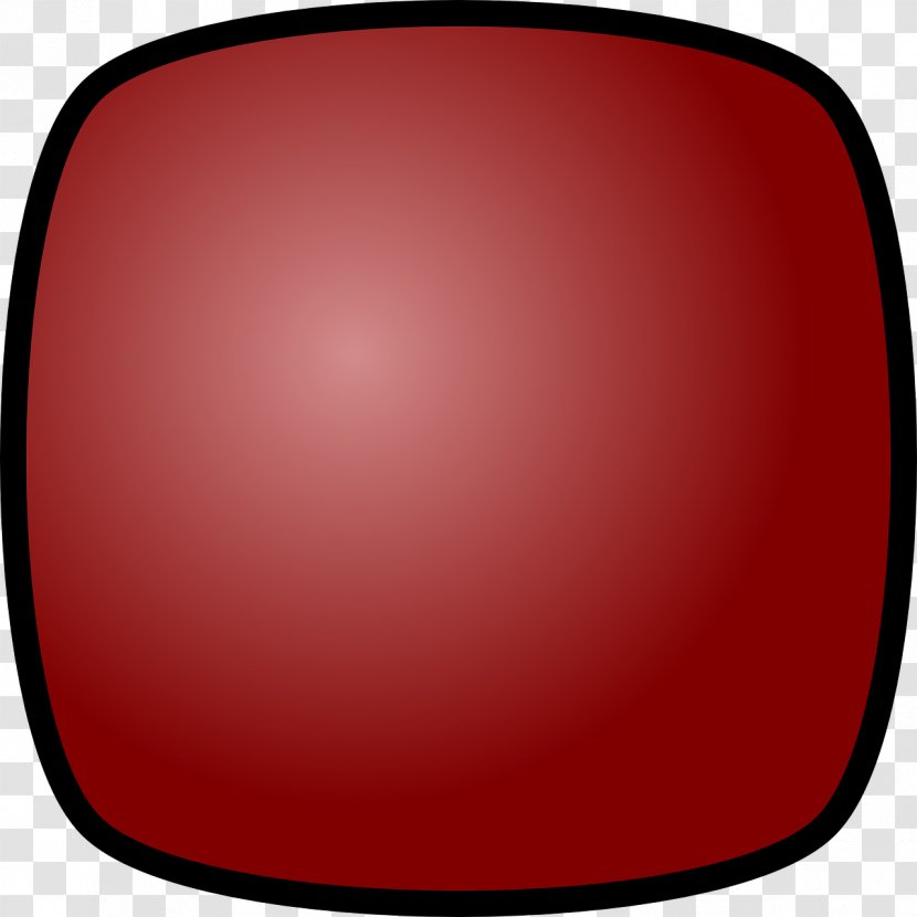 Button Clip Art - Thumbnail - Red Transparent PNG