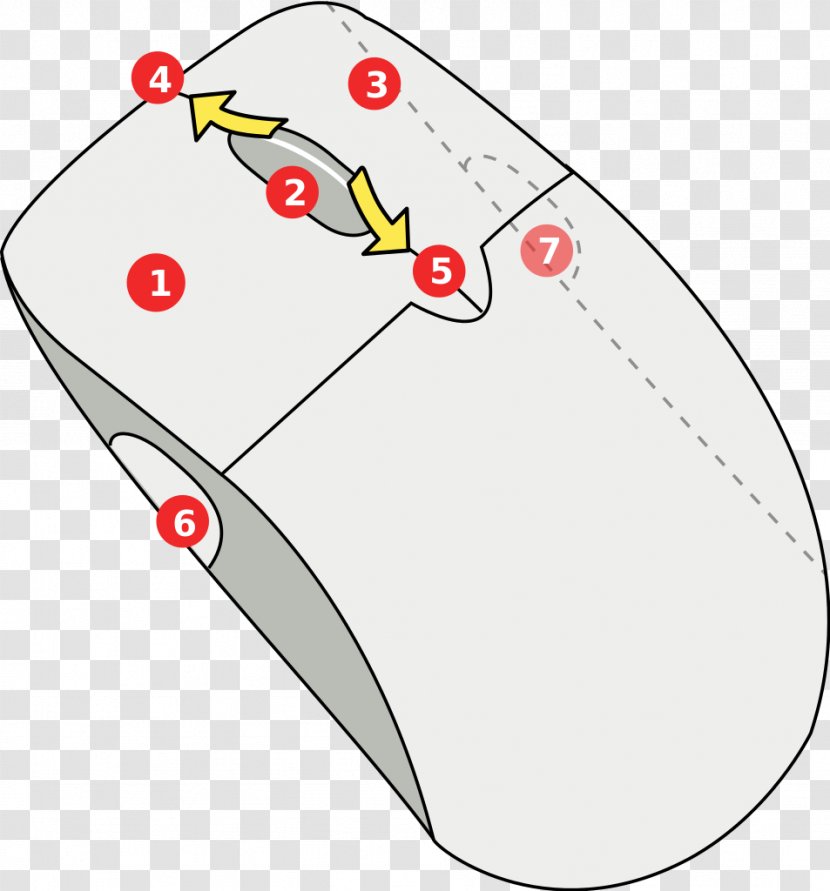 Computer Mouse Button Pointer Clip Art - Cursor Transparent PNG