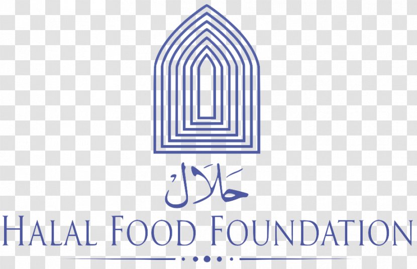 Halal Food Haram Logo Brand - Blue Transparent PNG