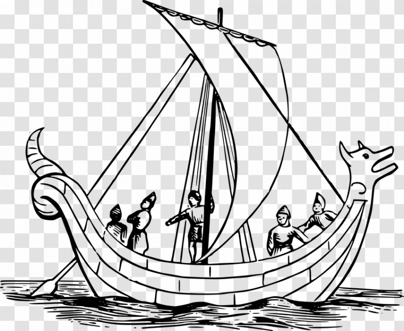 Anglo-Saxons Sutton Hoo Ship - Vehicle Transparent PNG