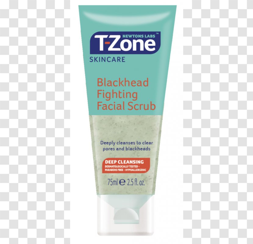 Cleanser Lotion T-Zone Sunscreen Facial - Face Scrub Transparent PNG
