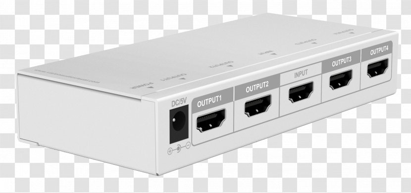 Ethernet Hub Distribution Amplifier Microphone Splitter Computer Port HDMI - HDMi Transparent PNG