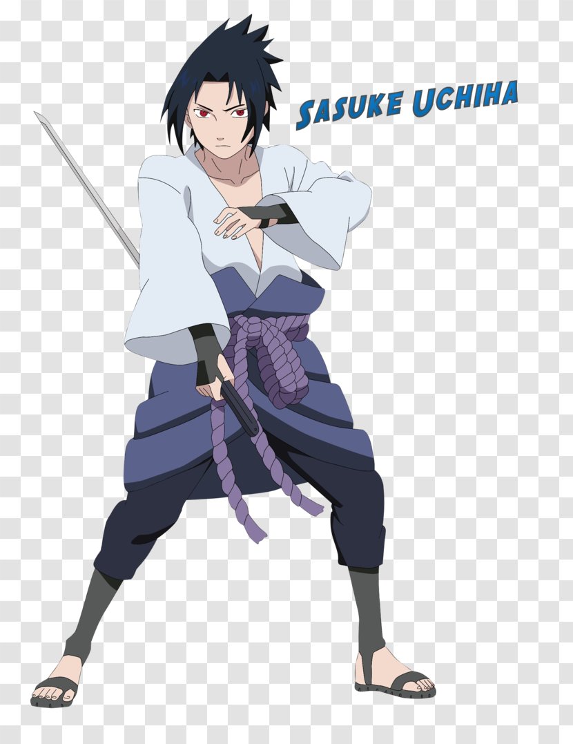 Sasuke Uchiha Madara Clan Naruto Izuna - Watercolor Transparent PNG