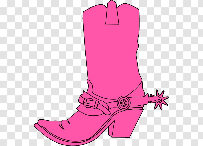 Cowboy Boot Clip Art - Footwear - Cowgirl Transparent PNG