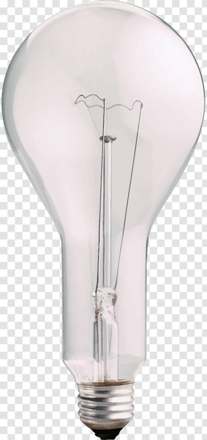 Incandescent Light Bulb Electricity Electric - Vector Transparent PNG