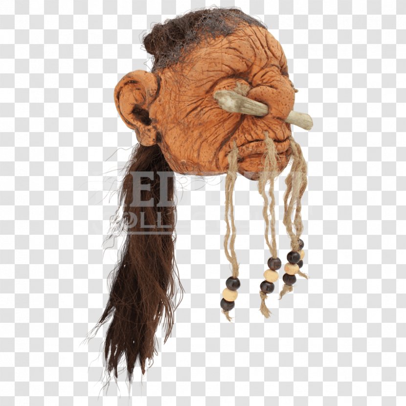 Shrunken Head Trophy Human Costume Live Action Role-playing Game - Theatrical Property Transparent PNG