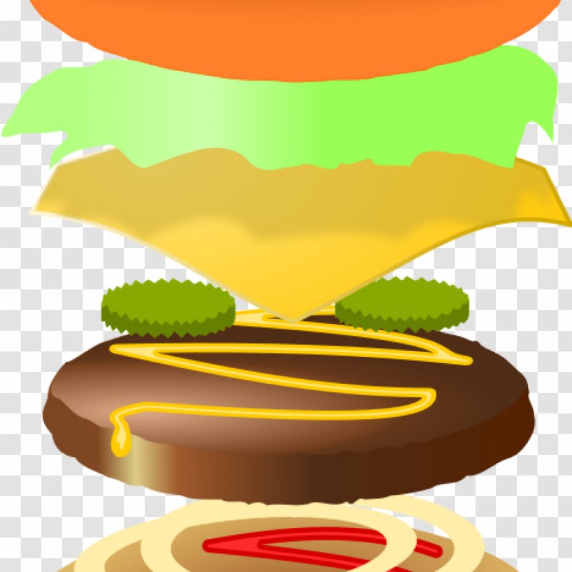 McDonald's Hamburger Cheeseburger French Fries Hot Dog - Small Bread Transparent PNG