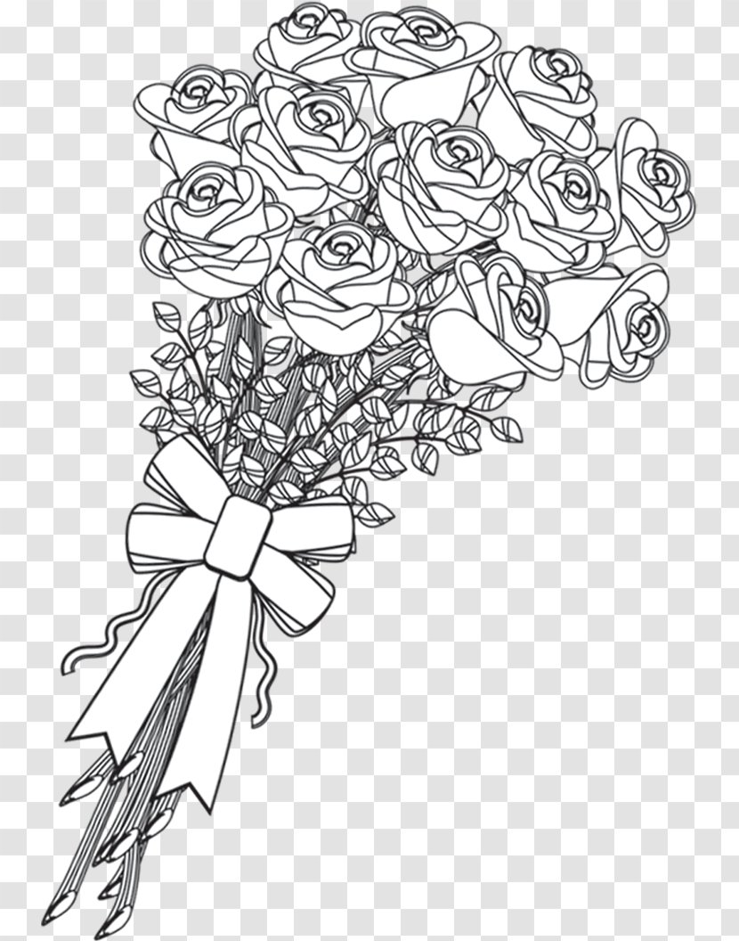 Beach Rose - Flower - Bouquet Transparent PNG