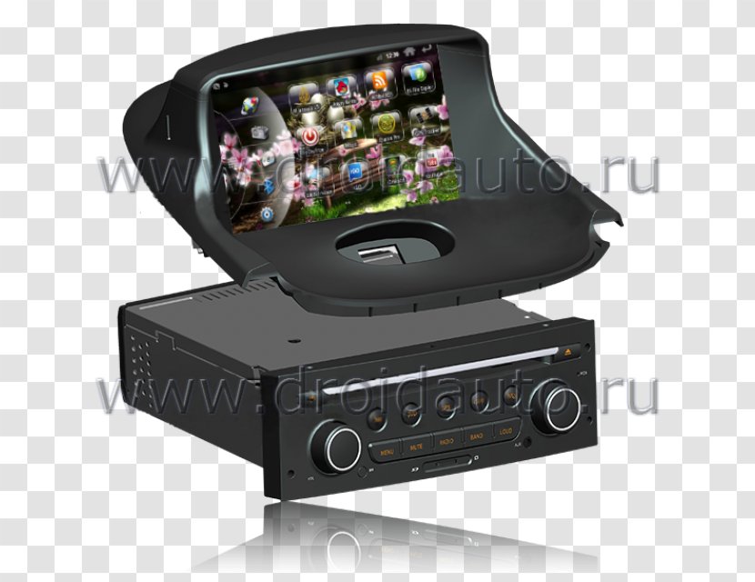 Multimedia Car Android Google Play Media Player Transparent PNG