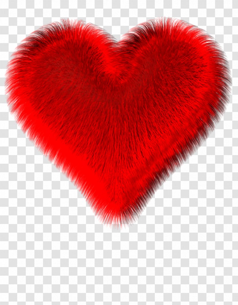 Heart Love - Benzersiz - Red Plush Transparent PNG
