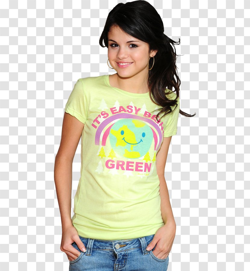 Selena Gomez Wizards Of Waverly Place Hollywood T-shirt - Heart Transparent PNG