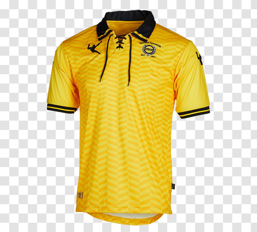 Lillestrøm SK T-shirt Åråsen Stadion Costume Collar - Yellow Transparent PNG