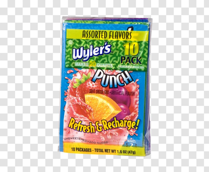 Wyler's Drink Mix Jel Sert Flavor Food - Sugar - Acid Transparent PNG