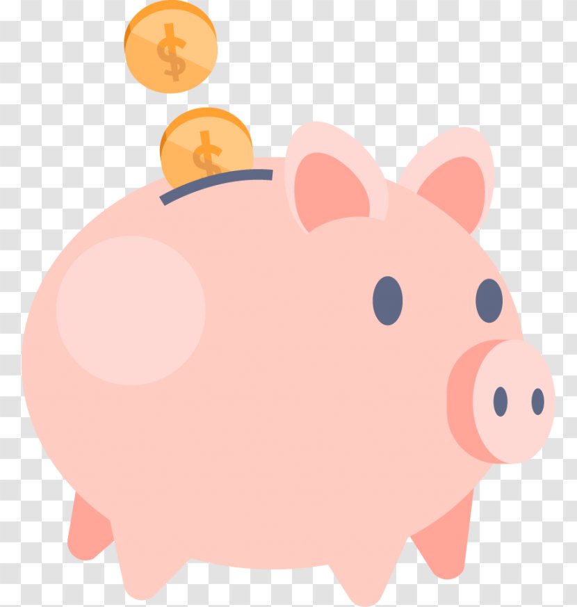 Piggy Bank Money Saving Transparent PNG