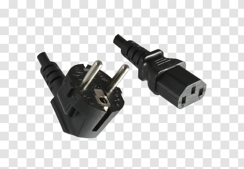Schuko IEC 60320 Audio Power Amplifier Electrical Cable - Plug Transparent PNG