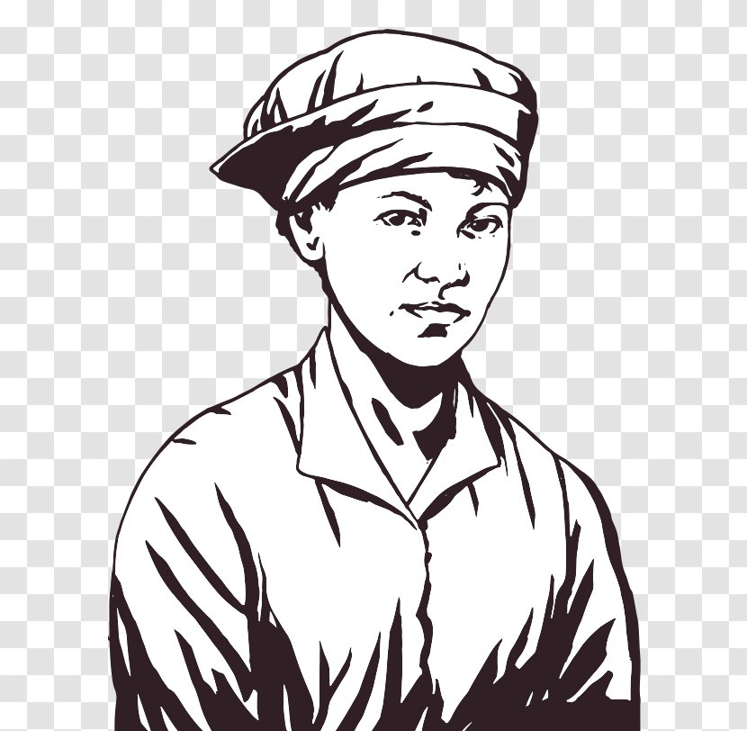 Character The Home Front 1914-18 Drawing Line Art Clip - Headgear Transparent PNG
