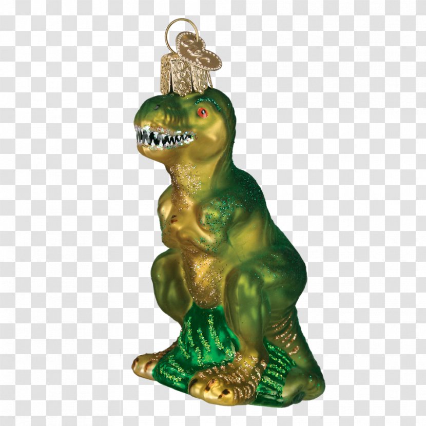 Christmas Ornament Tyrannosaurus Glass Tradition - Carnivore Transparent PNG