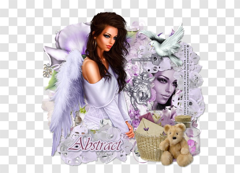 Purple Angel M - Fictional Character - Abstract Beauty Transparent PNG