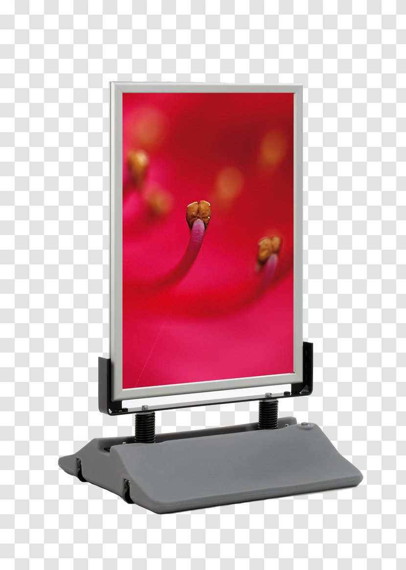 Sidewalk Sandwich Board Computer Monitor Accessory Millimeter Plastic - Neuer Transparent PNG