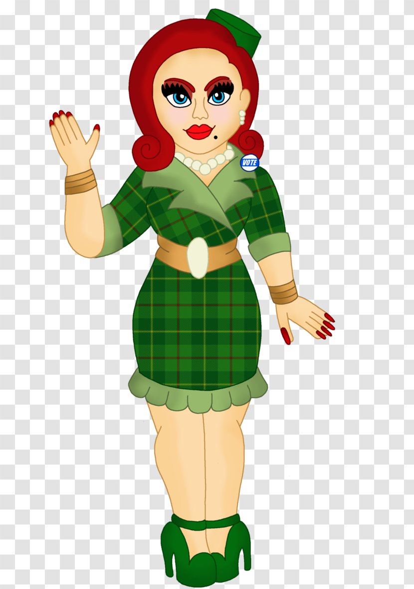 Christmas Elf Drawing Cartoon Clip Art - Missy Transparent PNG