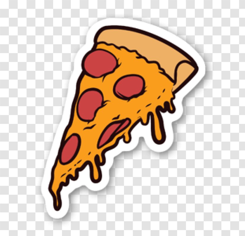 Pizza Sticker Pepperoni Clip Art - Delivery Transparent PNG