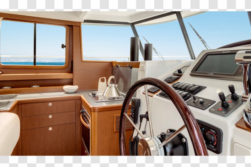 Beneteau Yacht Motor Boats Recreational Trawler - Cabin Transparent PNG