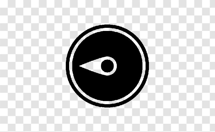 Logo Eye Font - Black M - Design Transparent PNG