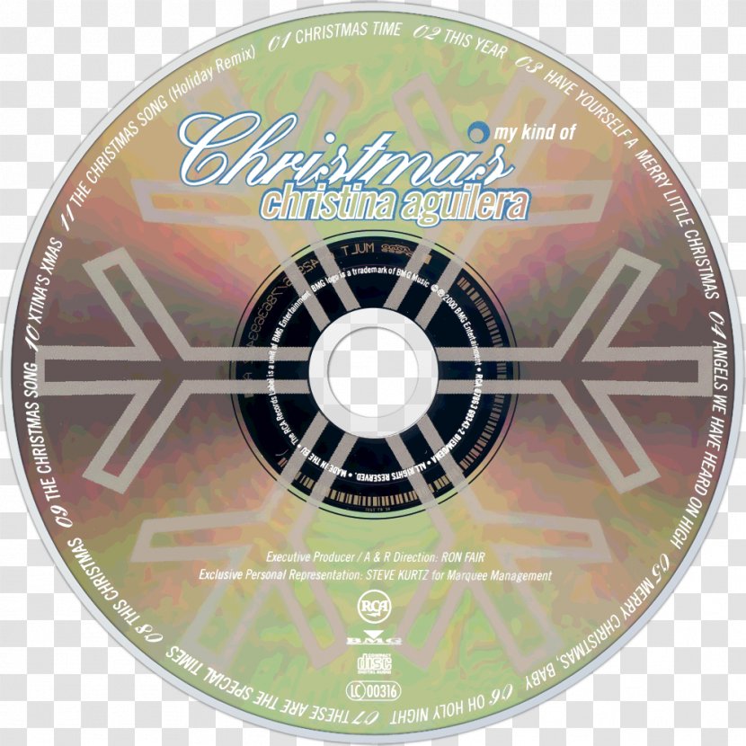 Compact Disc My Kind Of Christmas Bionic Just Be Free Christina Aguilera - Frame - Heart Transparent PNG