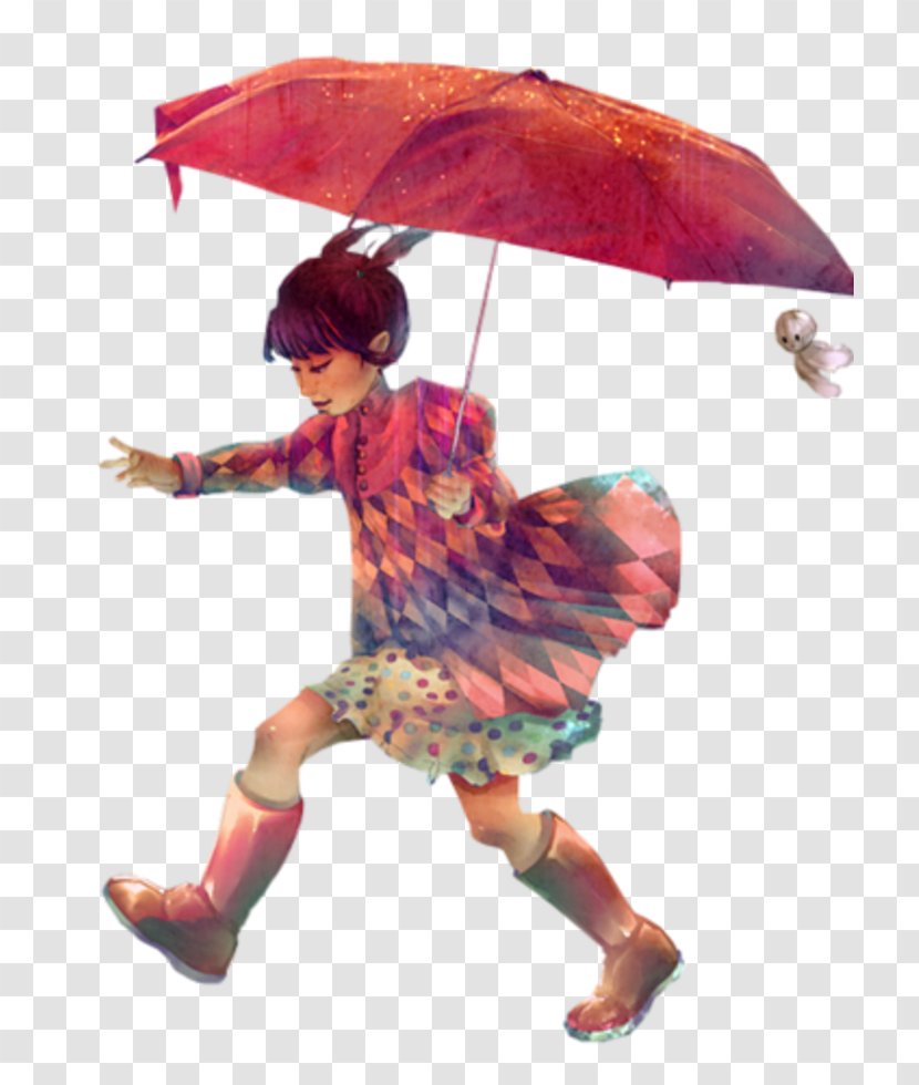 Umbrella Child Clip Art - Heart Transparent PNG