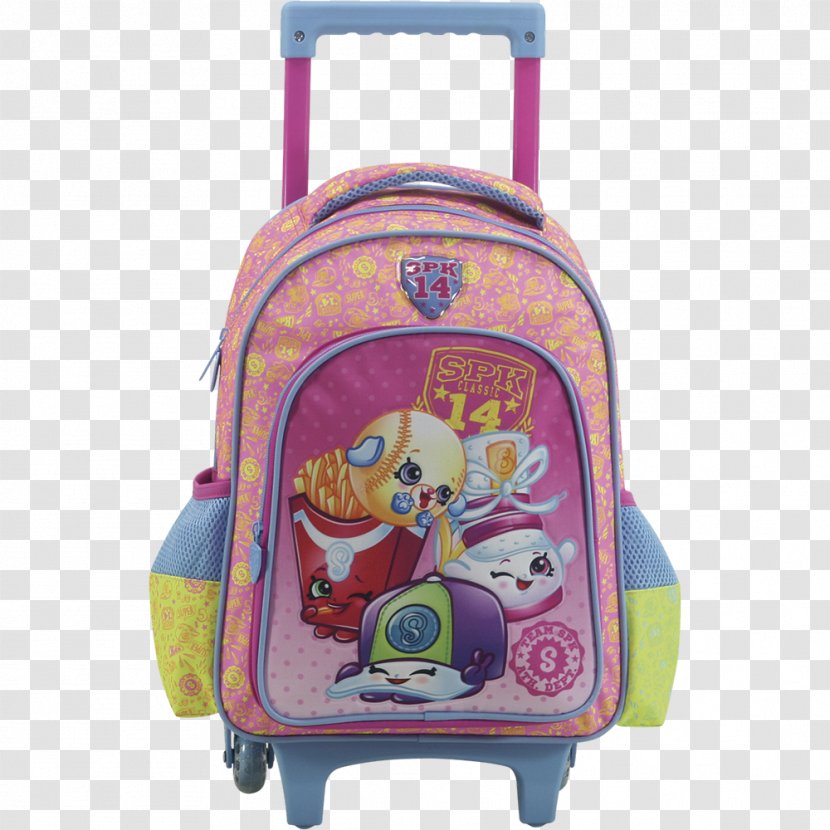 Bag Backpack Trolley Suitcase J World Sundance - Pink - Mala Transparent PNG