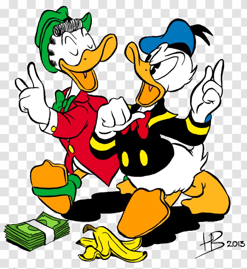 Donald Duck Daisy Scrooge McDuck Mickey Mouse Gladstone Gander - Hortensia Transparent PNG