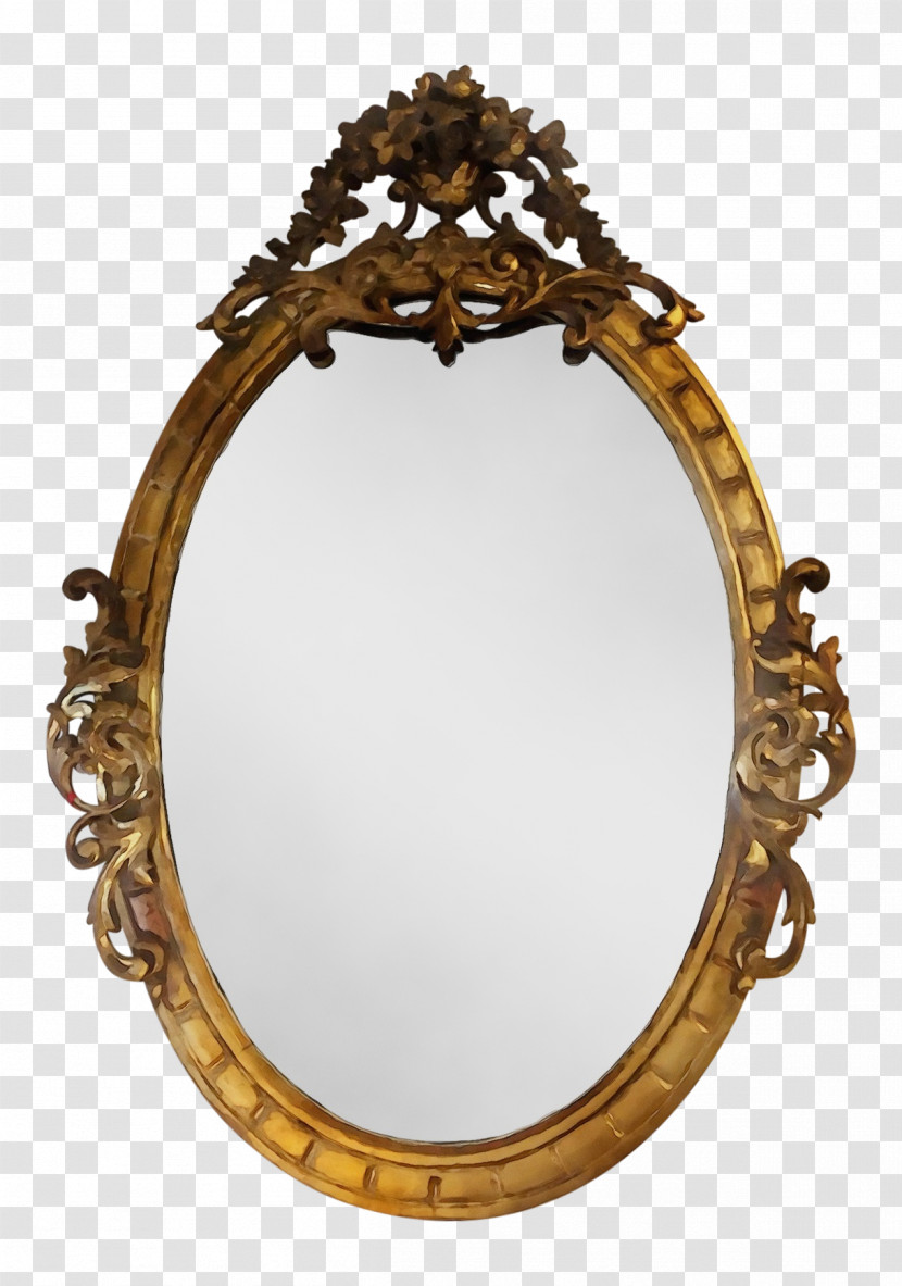 Mirror Mirror Oval Transparent PNG