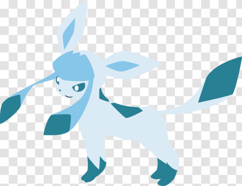 Pokémon X And Y Adventures Glaceon Eevee - Azure - GlaCON Transparent PNG