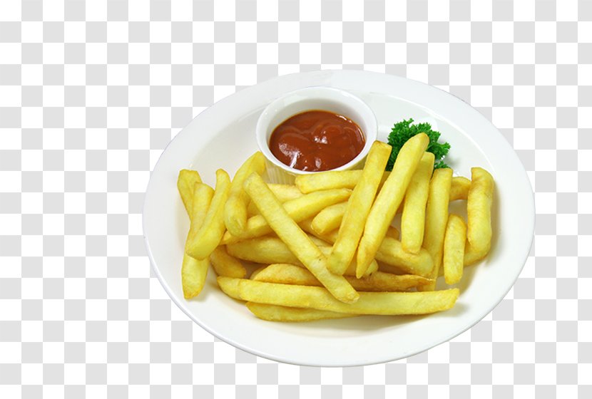 French Fries Fried Rice Barbecue Deep Frying Ketchup - German Food - Western-style Pull Material Free Transparent PNG