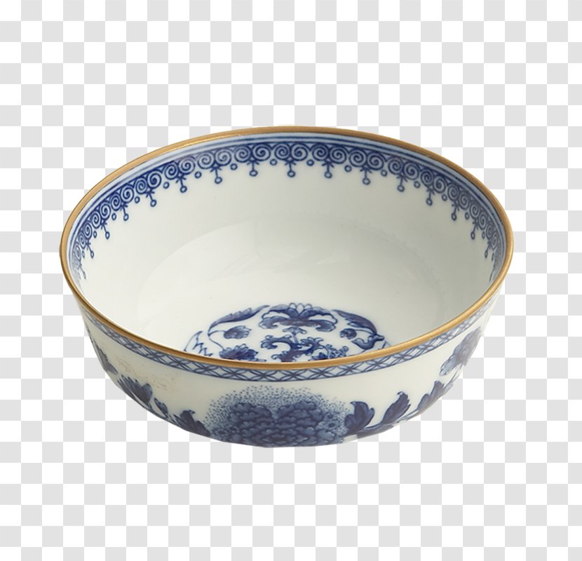 Mottahedeh & Company Tableware Porcelain Bowl Ceramic - Blue And White Pottery - Cobalt Transparent PNG