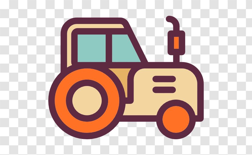 Tractor Farm Icon - Agriculture Transparent PNG