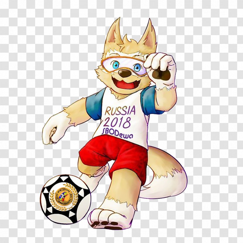 2018 FIFA World Cup Zabivaka DeviantArt Mascot Russia Transparent PNG