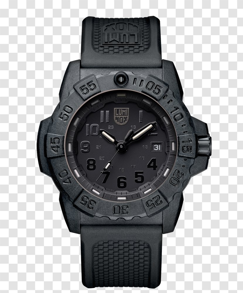 Luminox Navy Seal Colormark Chrono 3080 Series Watch United States SEALs 3050 - Sentry 0200 Transparent PNG