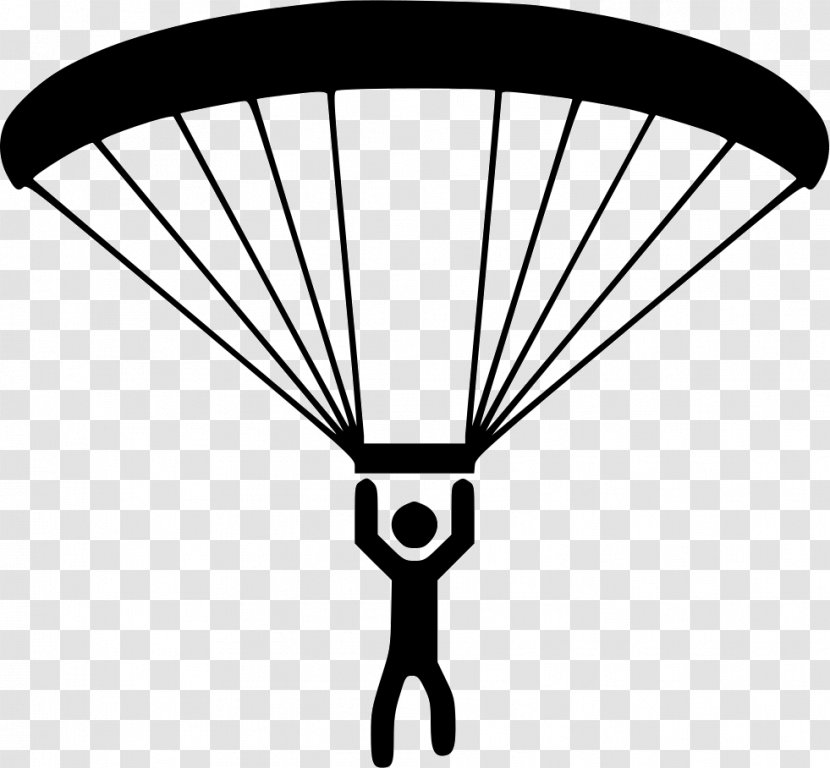 Paragliding Parachuting Parachute - Wing Transparent PNG