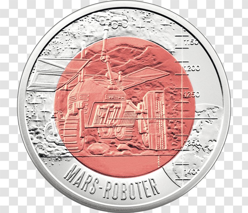 Coin Silver Euro Niobium Robotics - Currency Transparent PNG