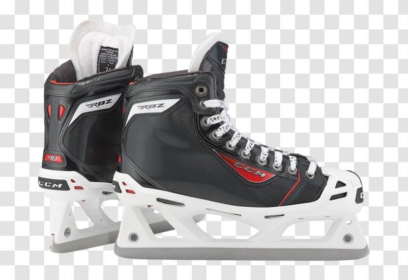 CCM Hockey Ice Goaltending Equipment Skates Goaltender - Footwear Transparent PNG