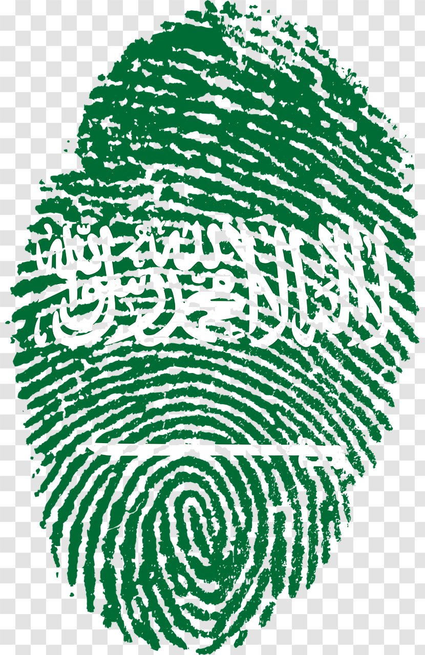 Flag Of Morocco Honduras Fingerprint - Saudi Transparent PNG