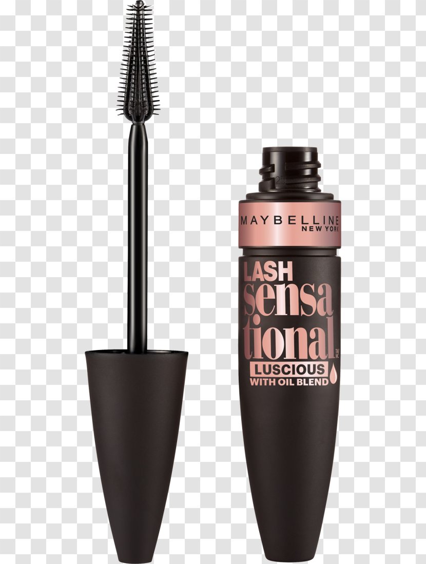 Maybelline Lash Sensational Washable Mascara Eyelash Luscious Transparent PNG