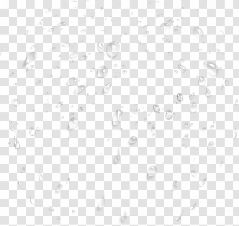 Black And White Point Angle Pattern - Text - Water Drops Image Transparent PNG
