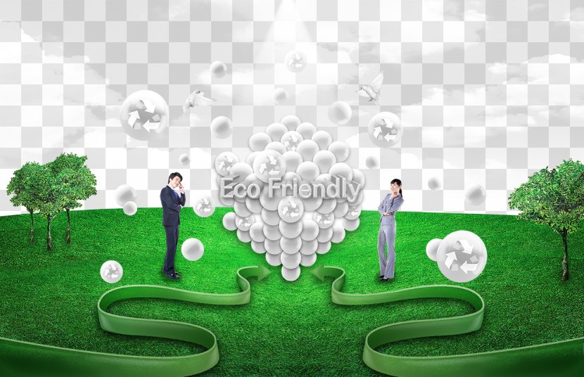 Environmental Protection Energy Conservation Illustration - Green Transparent PNG