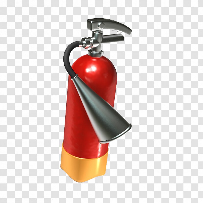 Fire Extinguisher Firefighting Protection Conflagration - Gas Cylinder Transparent PNG