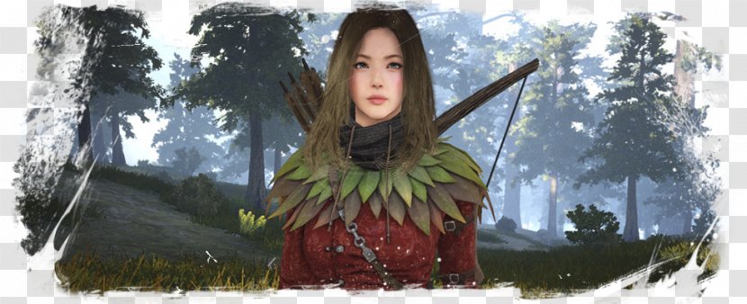 Black Desert Online Xbox One Daum Games Video Game Massively Multiplayer Role-playing - Flower - Silhouette Transparent PNG